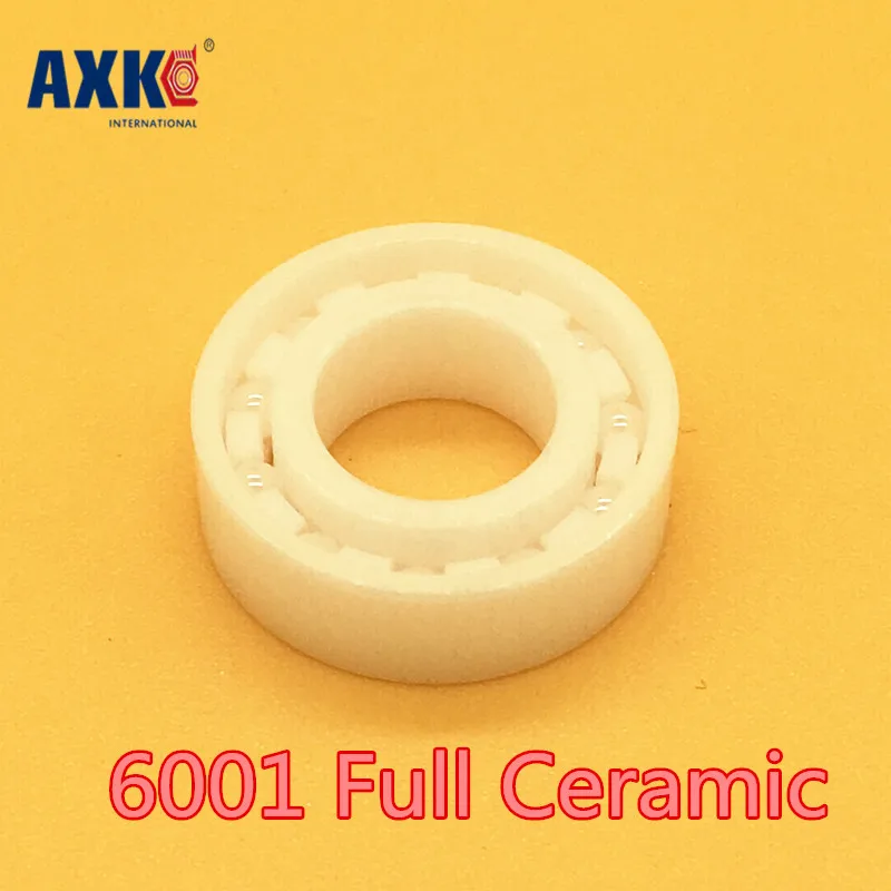 2023 New Real Rodamientos Axk 6001 Full Ceramic Bearing ( 1 Pc ) 12*28*8 Mm Zro2 Material 6001ce All Zirconia Ball Bearings