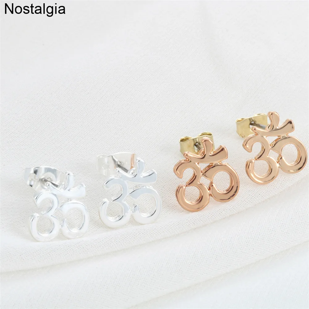 Nostalgia Om Yoga Jewelry Womans Earring Women Accessories Trendy Earrings Online Shopping India