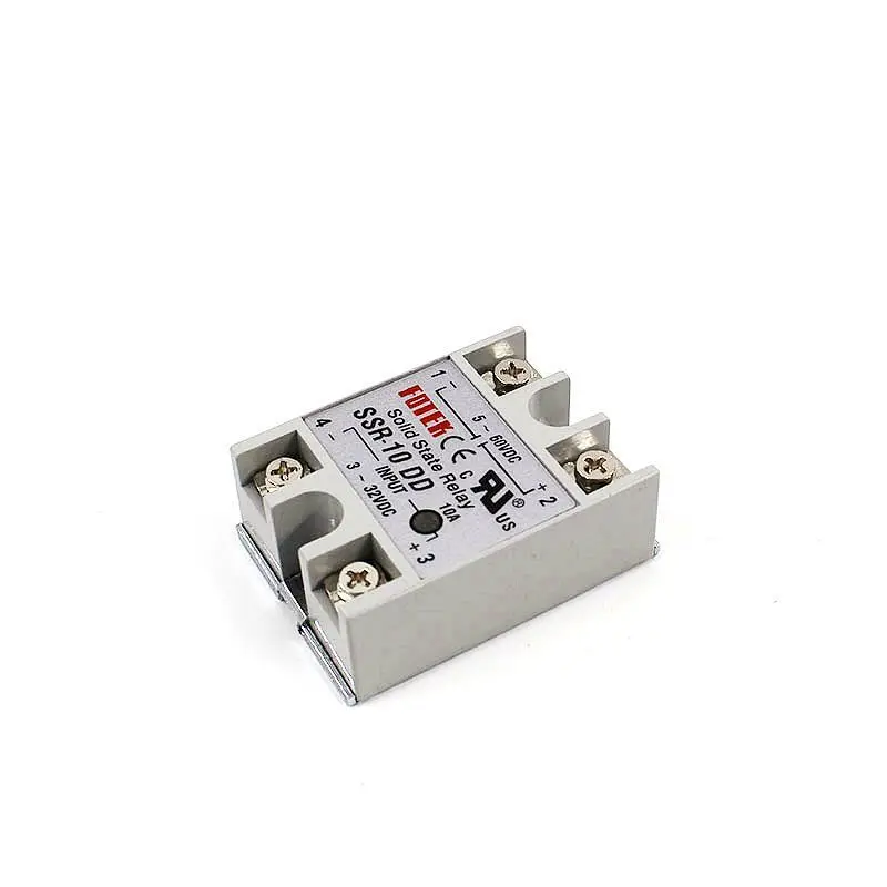 YJCAL Solid State Relay SSR-10DD SSR-25DD SSR-40DD 10A 25A 40A AC Control DC Relais 3-32VDC TO 5-60VDC SSR 10AA 25AA 40AA