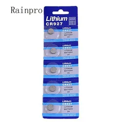 10PCS/LOT  CR927  927  Button Cell Battery lithium battery for  Remote control, key , electronic meter