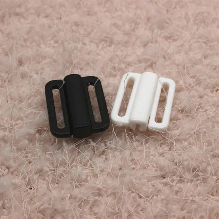 

100/50 sets bow tie buckles ribbon adjustable Bikini Bra Clip Swimwear Clickers bra front clasp bra buckle Quilt clips