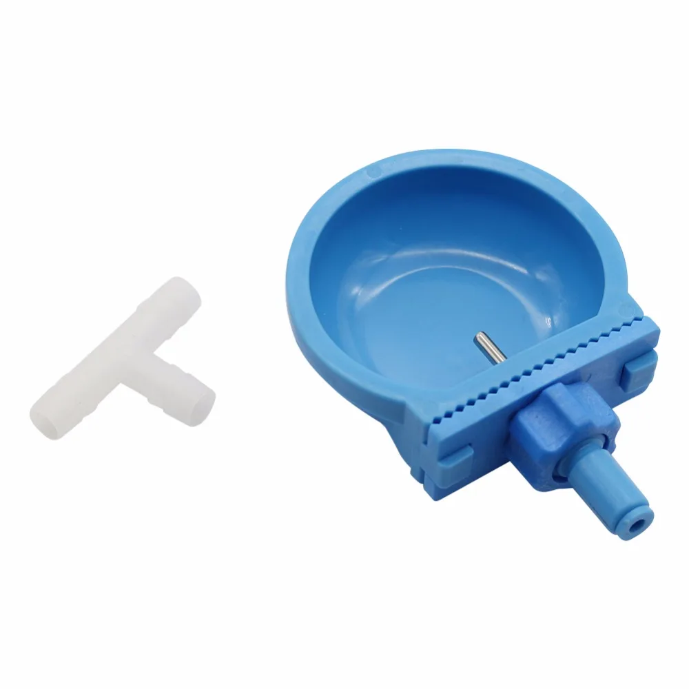 20 Pcs Rabbit Plastic Automatic Water Bowl Drinking Water Accessories Equipment Livestock Breeding