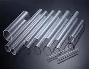 Quartz furance tube / OD*L=40*1000mm / high-temperature / high purity clear quartz tube