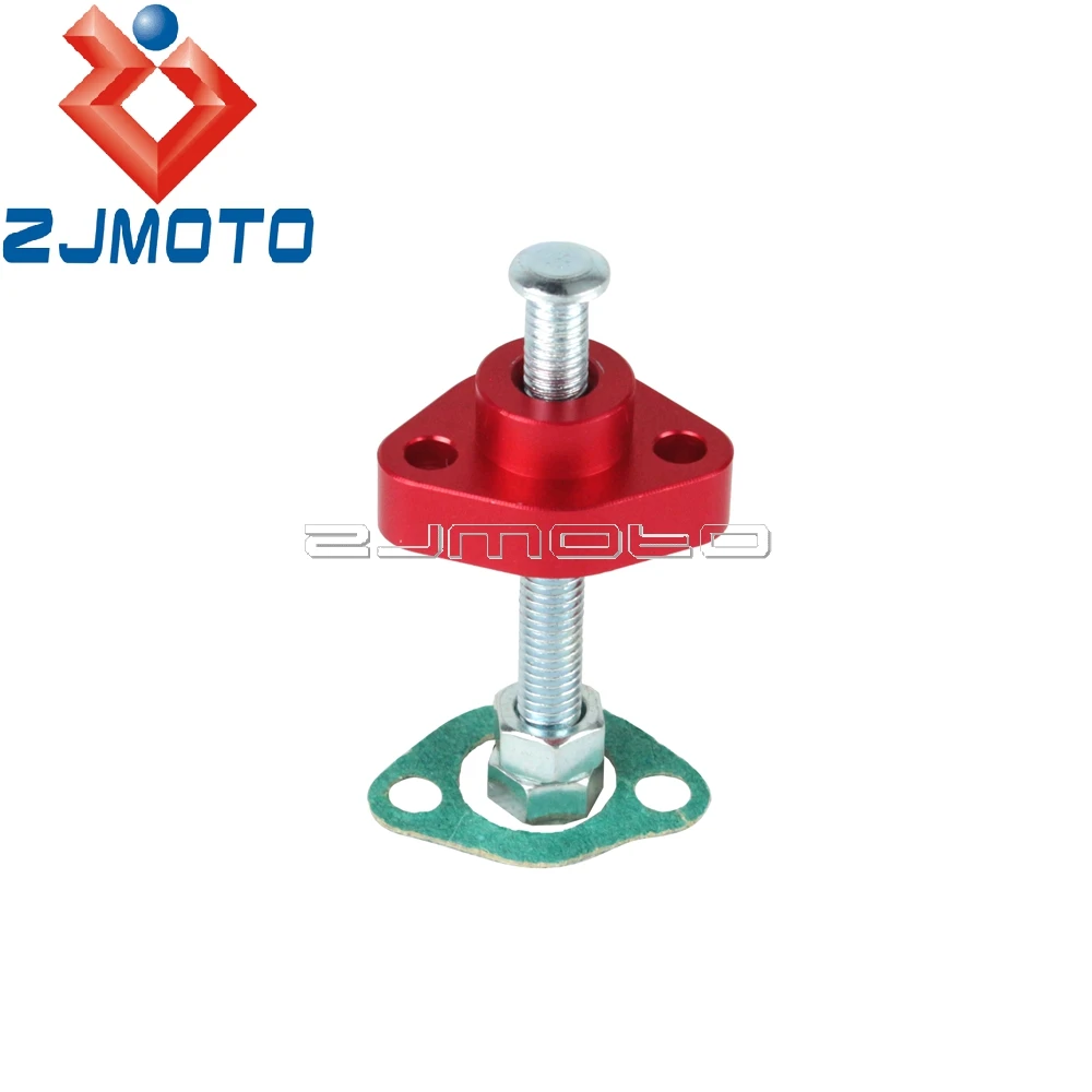 ZJMOTO Red For HONDA 99-06 CBR 600F4/F4I 98-05 VTR 1000 Super Hawk Street Racing Manual Cam Timing Chain Tensioner