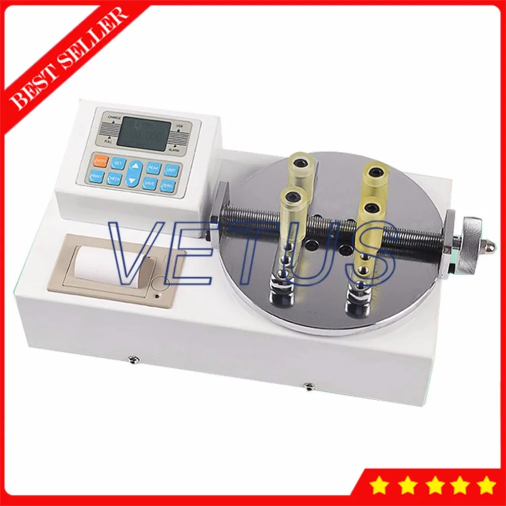 

Test Tubes Screw Caps Digital Bottle Cap Lid Torque Meter Gauge with Printer ANL-P3