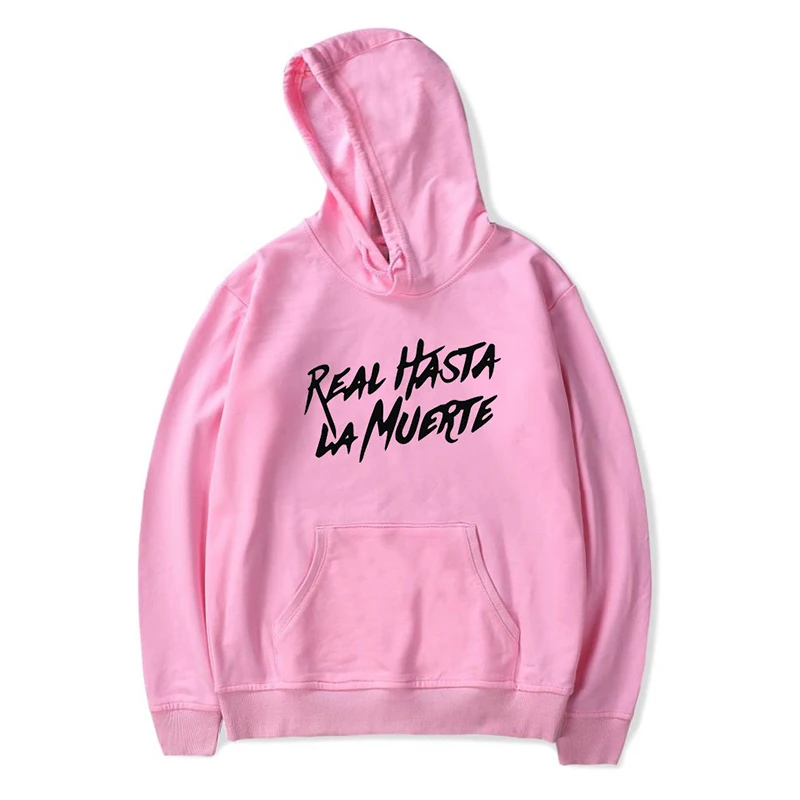 

Real Hasta La Muerte Fashion Hip Hop Hoodies Sweatshirt Casual Men Women Hooded Pullover Long Sleeve Unisex Sport Hoodie Top 4XL