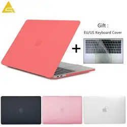 Funda de ordenador portátil para Macbook Pro 16, carcasa M3, M2, M1 Pro, 14, 15, 13, 12, ID táctil para Mac book Air M2, A2681, A2337, A2179