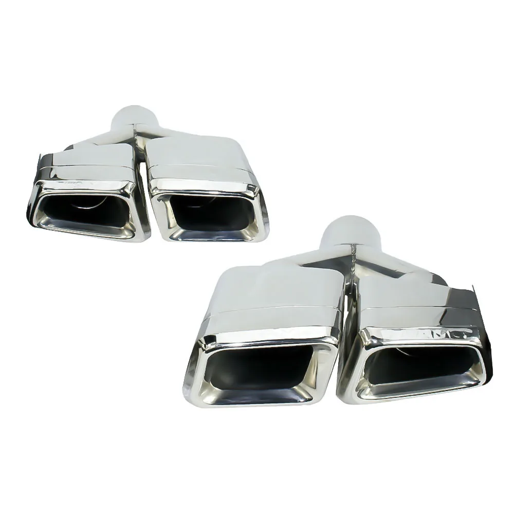 New For Mercedes-Benz 2011-2013 ML W166 GL X166 exhaust Muffler Tip 304 Stainless Steel Pipe YC101020