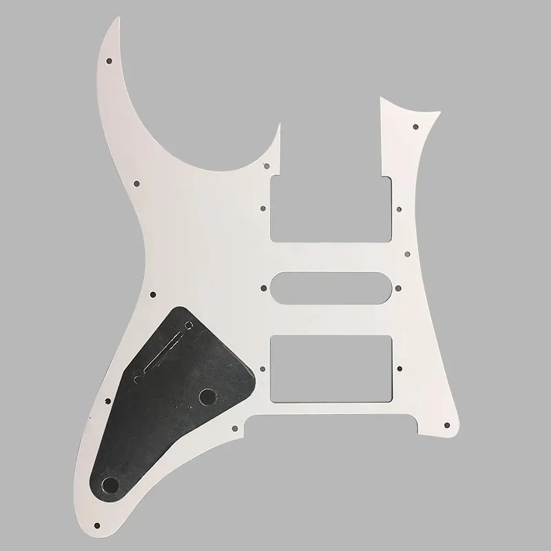 Pleroo özel elektro gitar parçaları için MIJ Ibanez RG 350 DXZ gitar Pickguard HSH Humbucker Pickup Scratch plaka