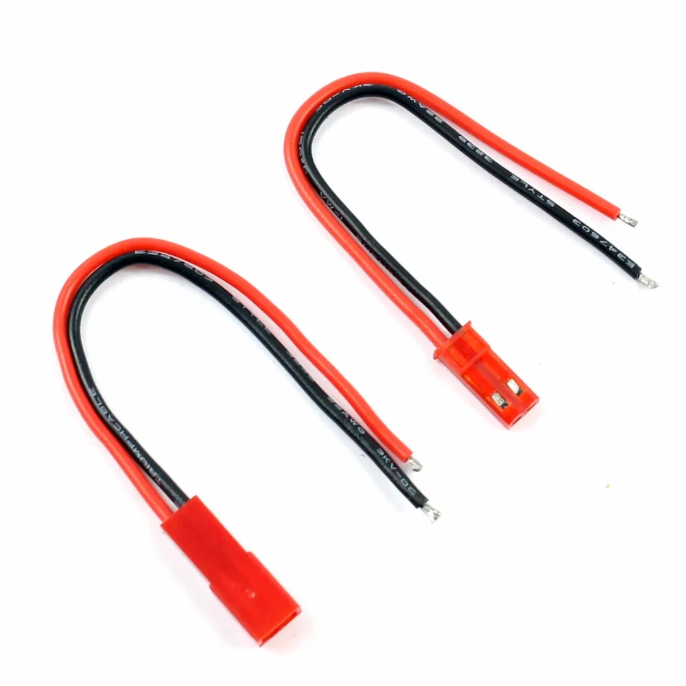 1pack of 10pcs 20AWG Soft Silicone Wire Battery Connect Cable for DIY Aircraft Mini FPV Plane RC Quadcopter ESC Motor LED Light