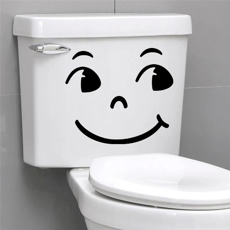 Waterproof Toilet Stickers Bathroom Decoration Wall Decal Decoration Diy Vinyl Art Creative Home Decor Posters