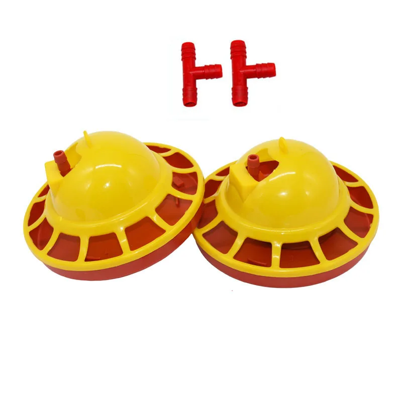 1 pcs Chicken Drinking Automatic Chick Drinking Fountain Brooder Set Poultry Feeder Cup Farm Animal Feeding Watering Supply