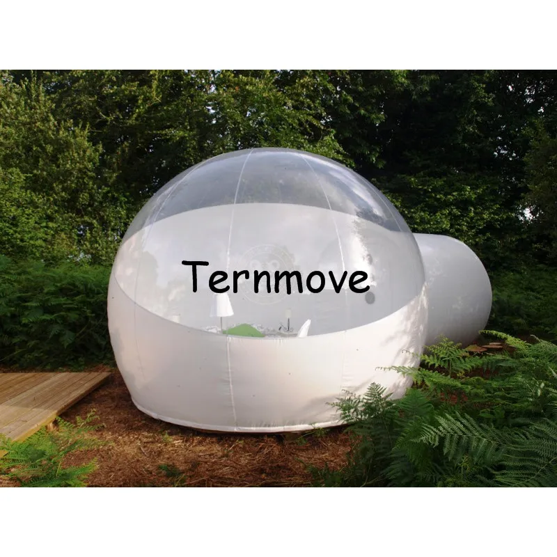 Inflatable Half Clear Bubble Camping Dome Lawn Tent Inflatable Hiking Tents Bubble House Hotel Free Shipping night in nature