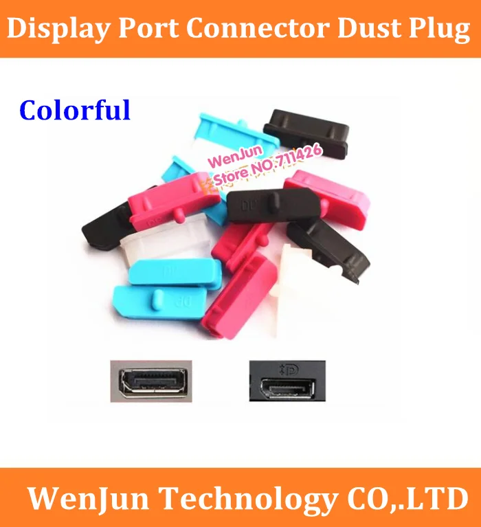 free shipping High quality Colorful Display port connector dust plug /Display Port dust cover /dustproof stopper for laptop