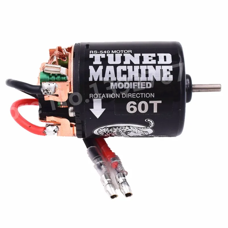 RC Car Tuned Machine Modified RS-540 Motors 540 Brushed Motor 60T Brush Snow Panther For Models Remote Control Cars