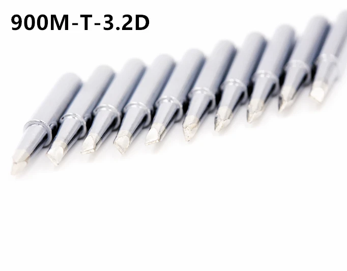 Solder Sting 900M-T-1C 2C 3C 4C 5C 0.8D 1.2D 1.6D 2.4D 3.2D B I K IS SK Soldering Iron Bits For Hakko 900m Iron Tip Solder