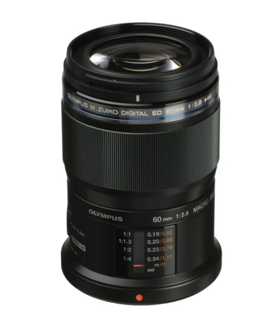 

Olympus M.Zuiko Digital ED 60mm f/2.8 Macro Lens for Olympus E-M5 E-M10 E-M1 Pen-F Lumix G7 G8 G9 GH5 camera