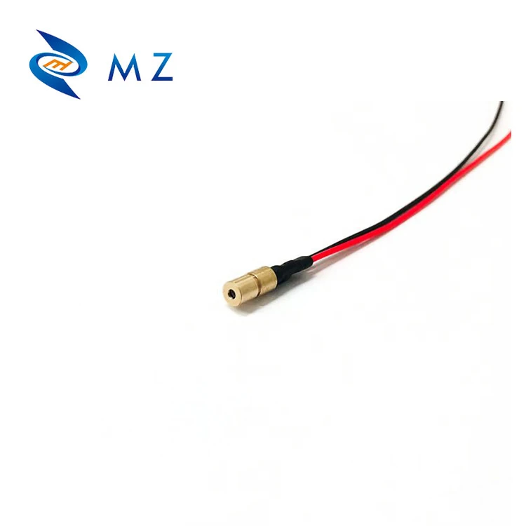 Hot Selling 4mm 650nm 3mW Industrial Grade APC Driver Red Dot Mini Laser Module