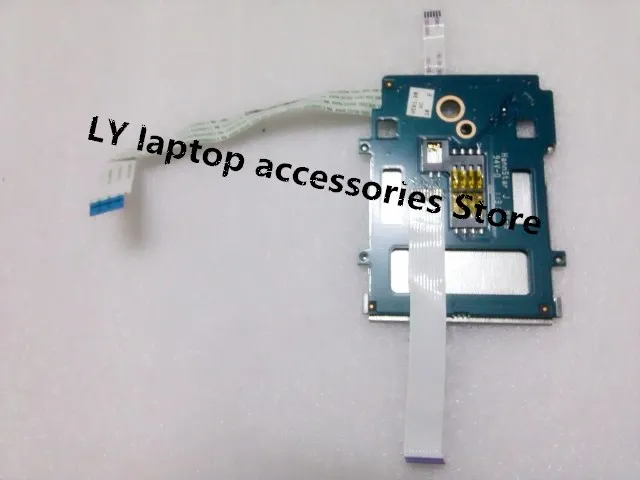 For HP Elitebook 2560 2560P 2570 2570P Original Laptop Card Reader Board 651363-001 Smart Card Reader Board