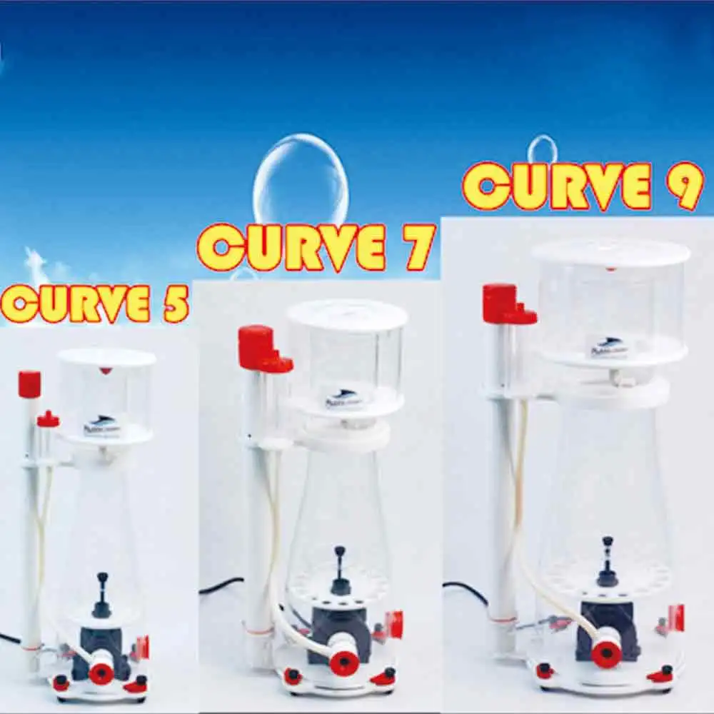 Free Shiping Protein Skimmer/DC Protein Skimmer Curve5/Curve7/Curve9/CurveA5/CurveA8/CurveA9