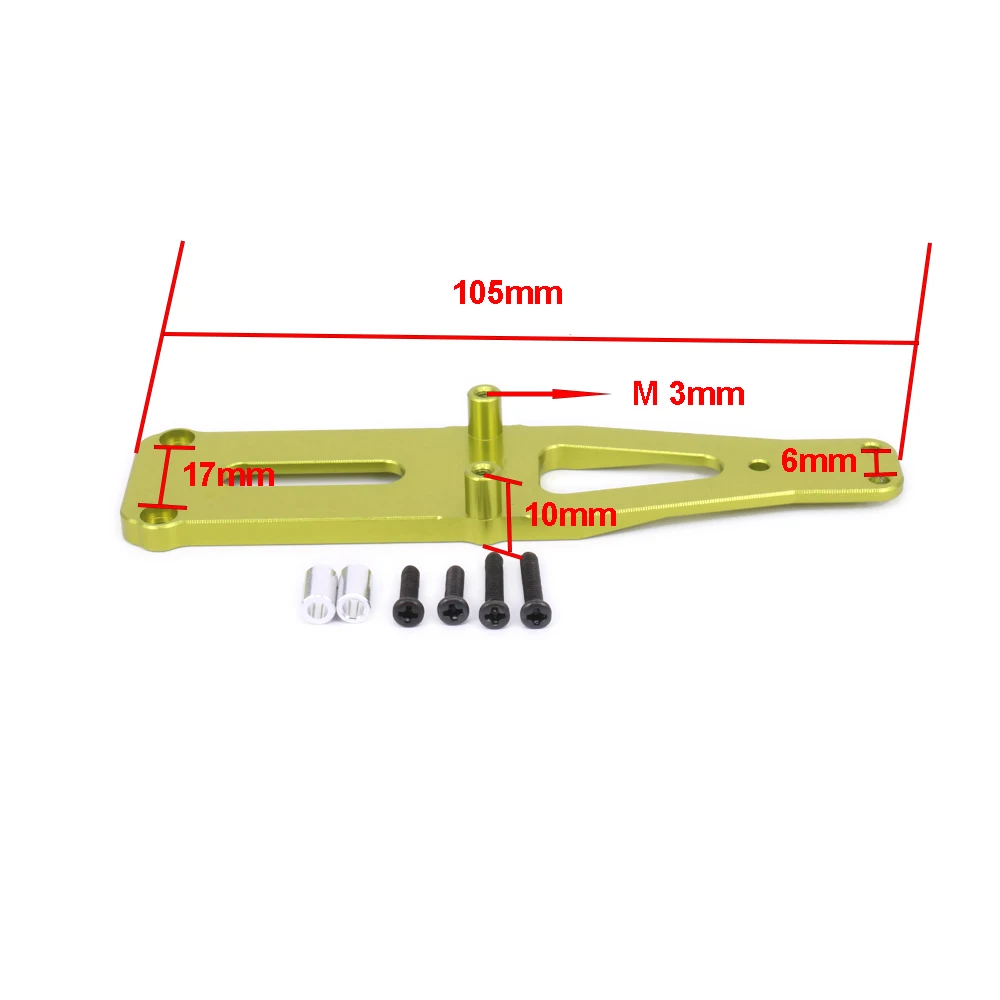 Aluminum Front Shock Tower 0008 For Rc Hobby Model Car 1-12 Wltoy 12428 12423 Monster Truck Short Course Off-Road upgraded parts