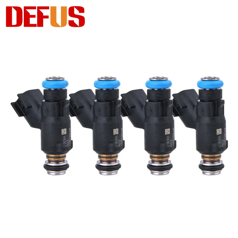 

4x Flow Matched 12592648 Fuel Injector Set for Chevy Buick Pontiac Saturn 3.5 3.9 2006-2010 Car Engine Nozzle Injection Valve