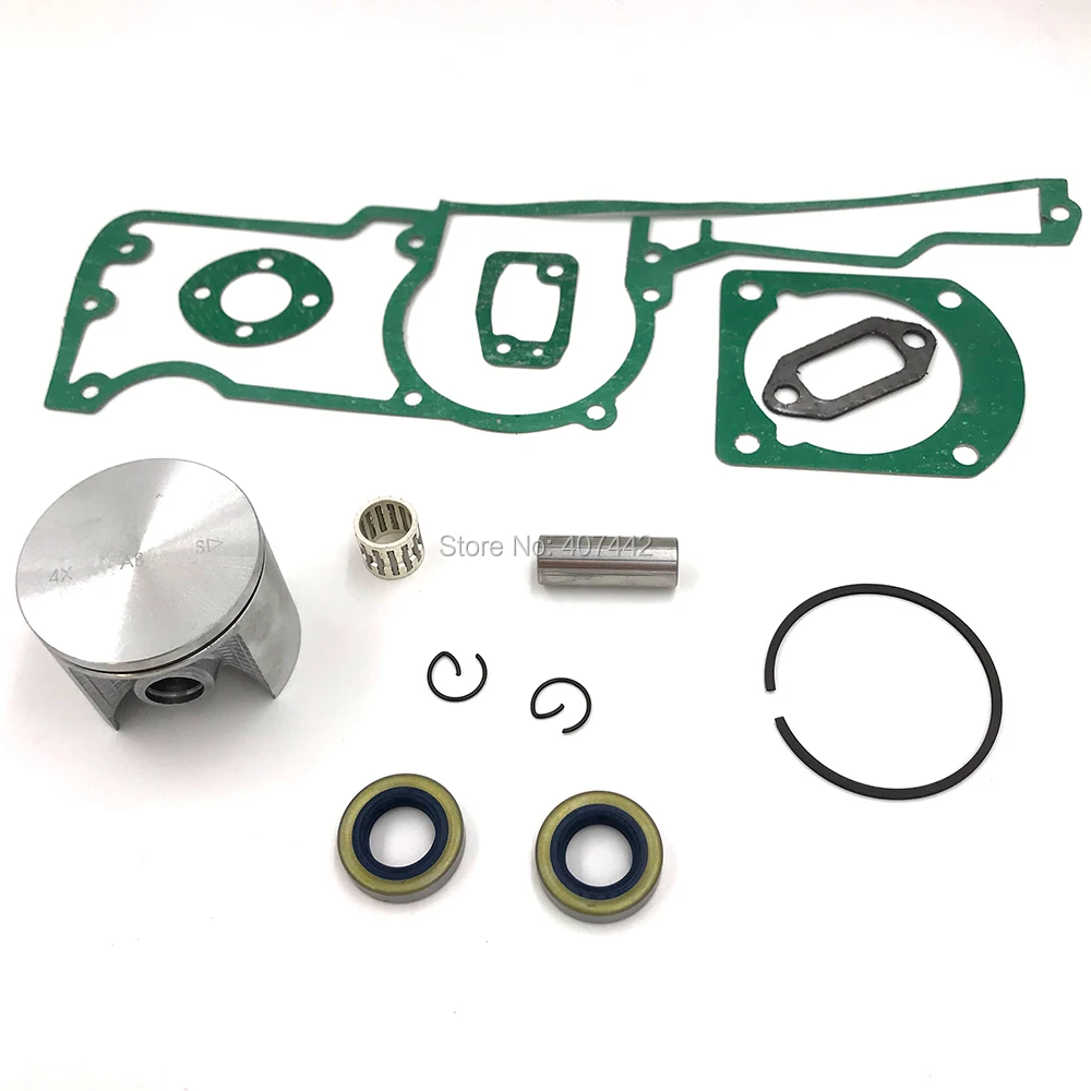 

Chainsaw Oil Seal Piston Kit Rings Crankcase Cylinder Carburetor Muffler Gasket Kit fits Husq 268 Replace