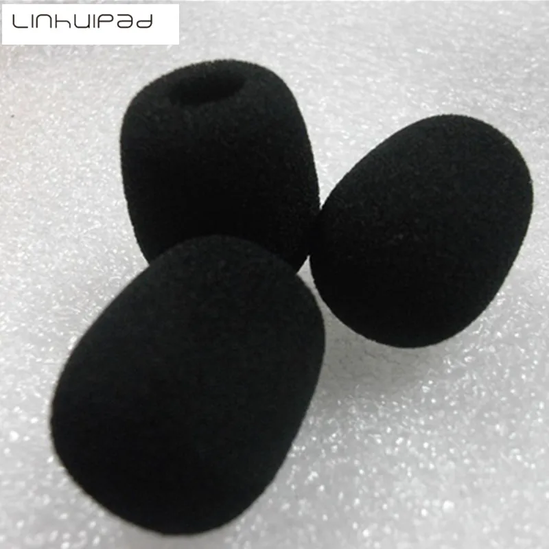 أغطية شاشات الرياح لميكروفون مركز الاتصال ، الزجاج الأمامي ، 10 فتحة و 28 طول داخلي ، 10 *