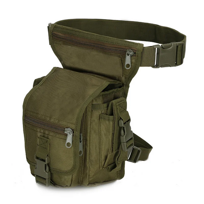 Molle Leg Bag outdoor sport Waist Pack Drop Leg Bags Hiking Hunting Camping Cycling Waterproof Belt Bag