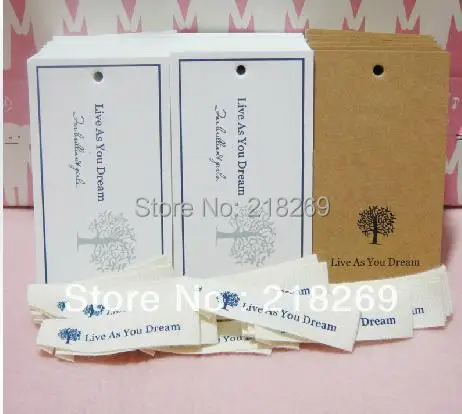 2000pcs HangTags  /Hang cards /Tag cards Free shipping