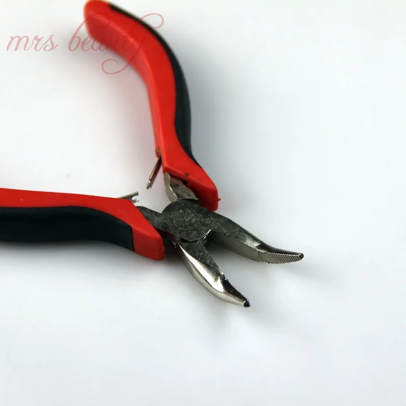 

Hair extension Plier 1pc Bend Tip for Micro Rings/Links/Beads Feather Hair Extension Tools hair accessories