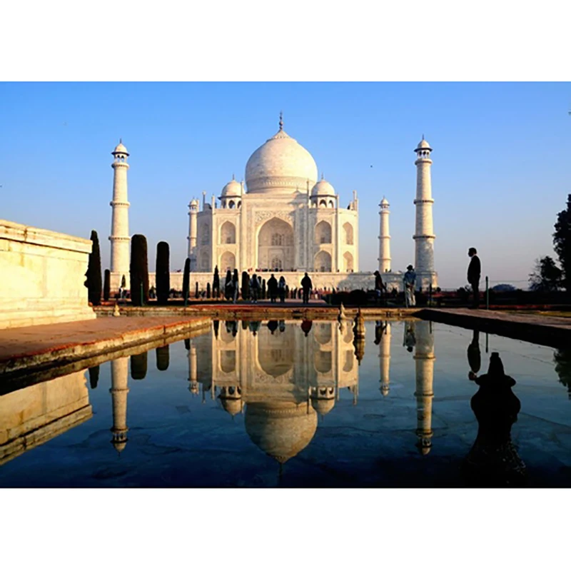 Rompecabezas 3D del Taj Mahal para niños, juguete educativo Dimensional, juguetes para Navidad, novedad