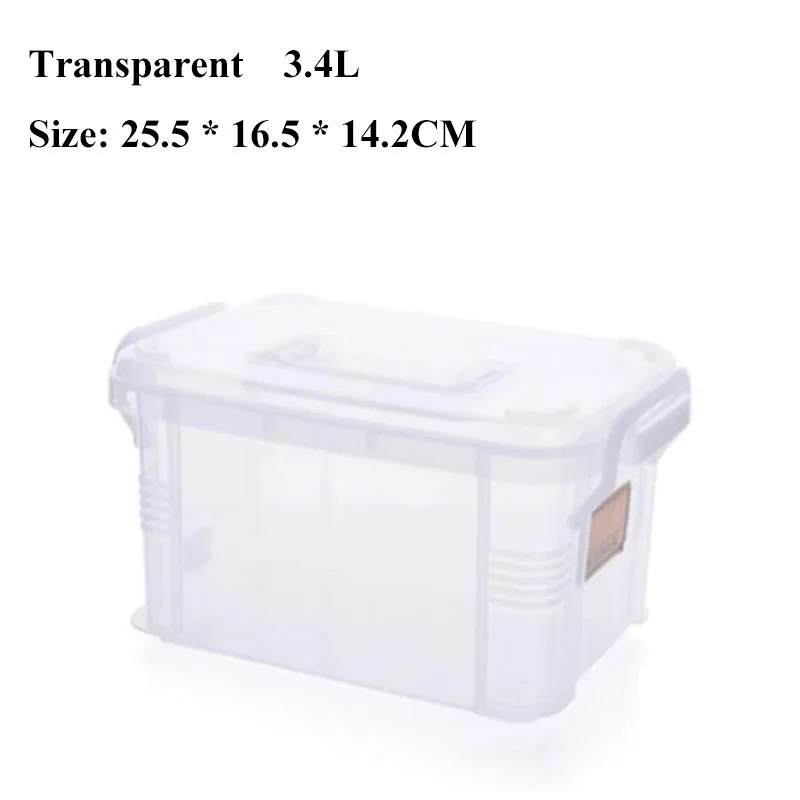 Original plastic home medicine box small first aid box medicine storage plastic car children's small medicine box