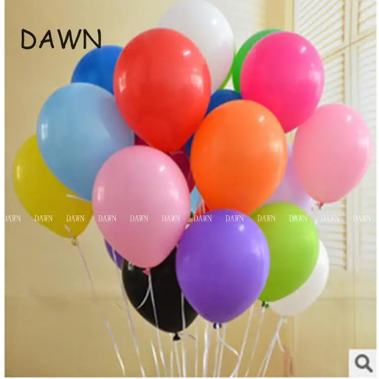 10pcs/lot 10inch 1.5g Pearl Latex Balloon Air Balls Inflatable Wedding Balloons Children Birthday Party Decoration Balloons