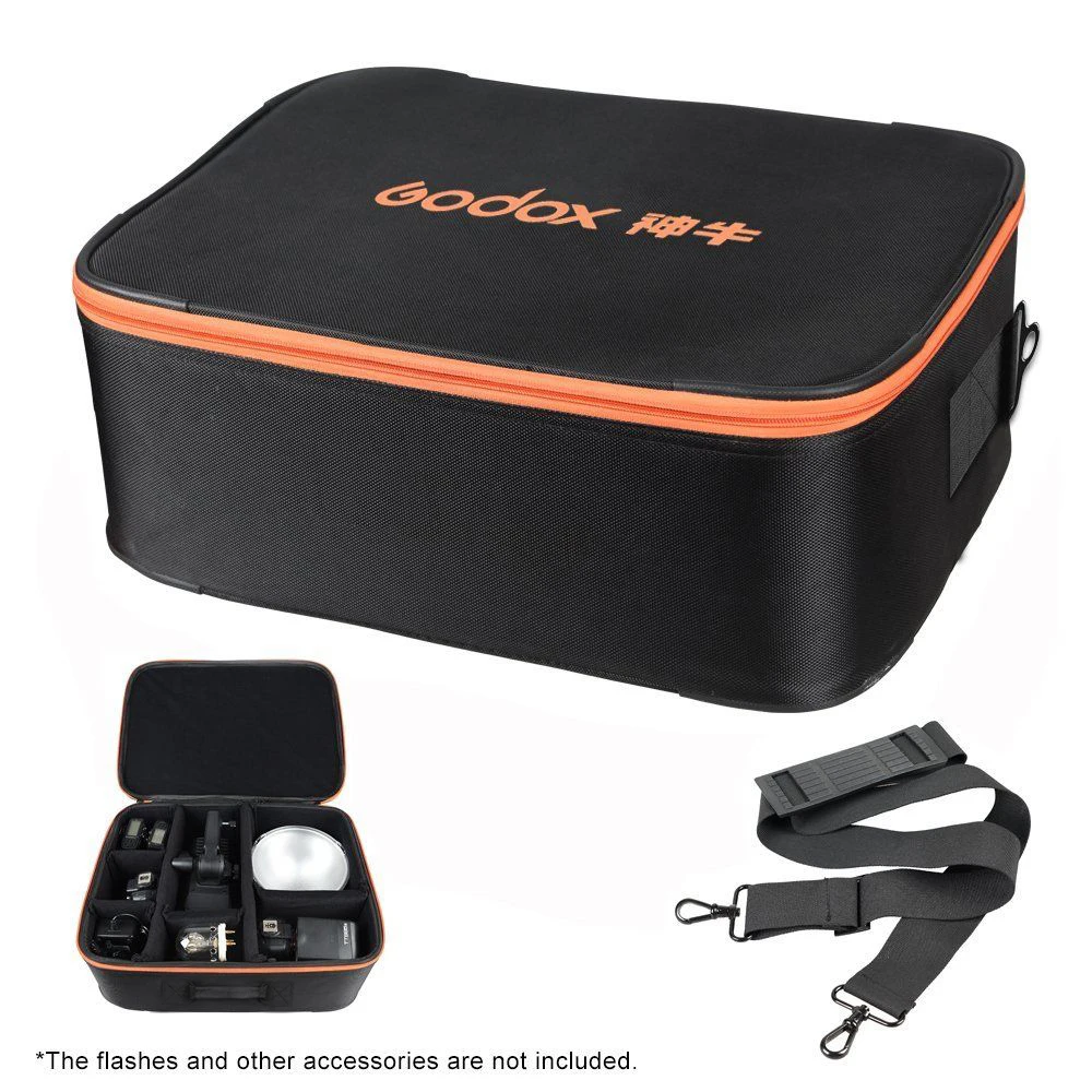 Godox CB-09 Suitcase Carry Bag for AD600 AD600B AD600BM AD360 TT685 Flash Kit accessories