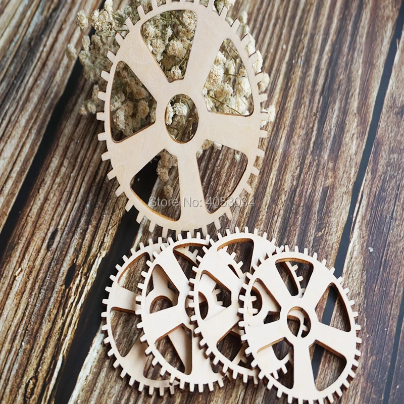 Di legno Steampunk Ingranaggi per Artigianato-Laser Cut-Steampunk Ingranaggi