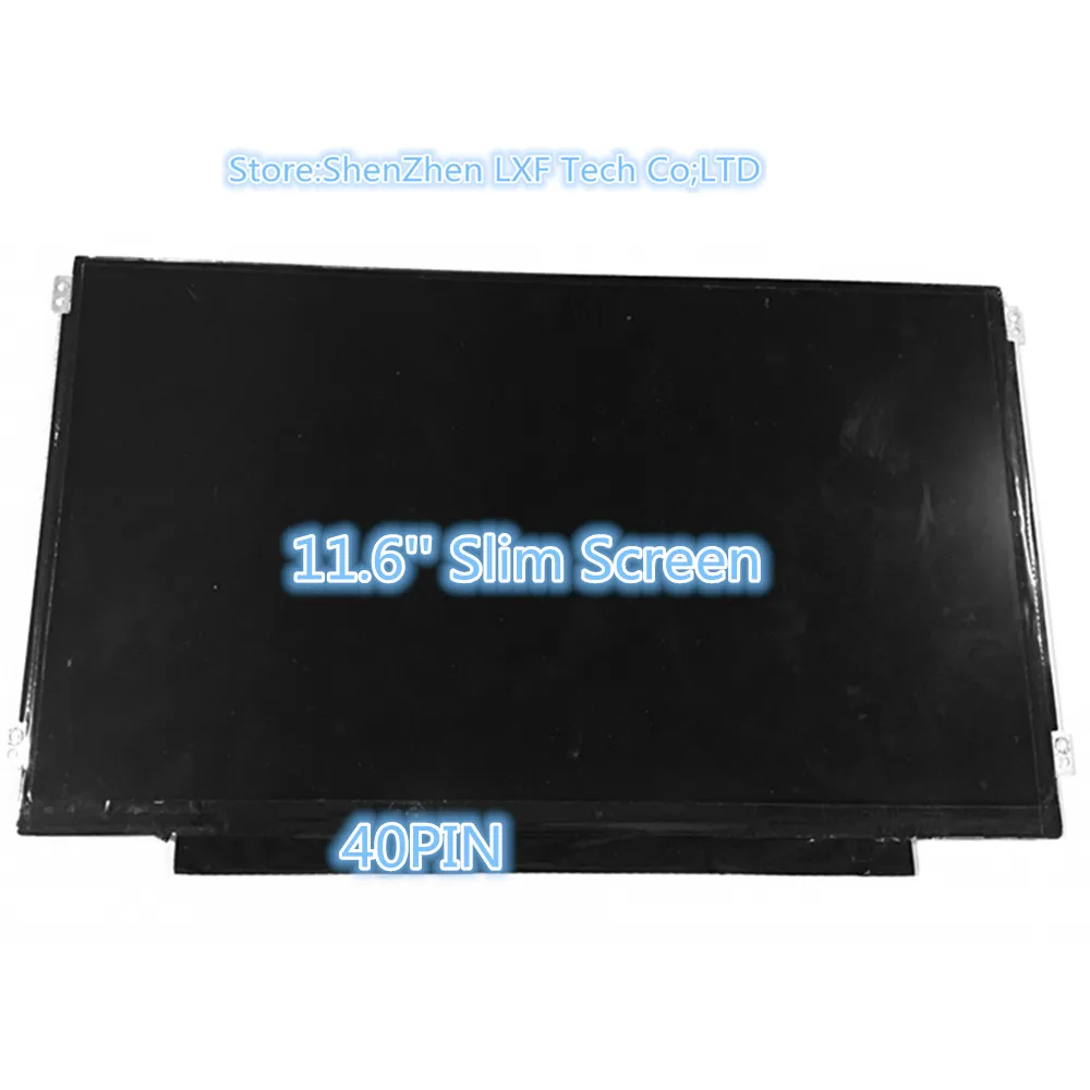Imagem -05 - Polegada Lcd Tela Matriz B116xw03 V.0 Ltn116at04 N116bge-l42 Lp116wh2-tlc1 N116b6-l04 M116nwr1 40 Pin 11.6
