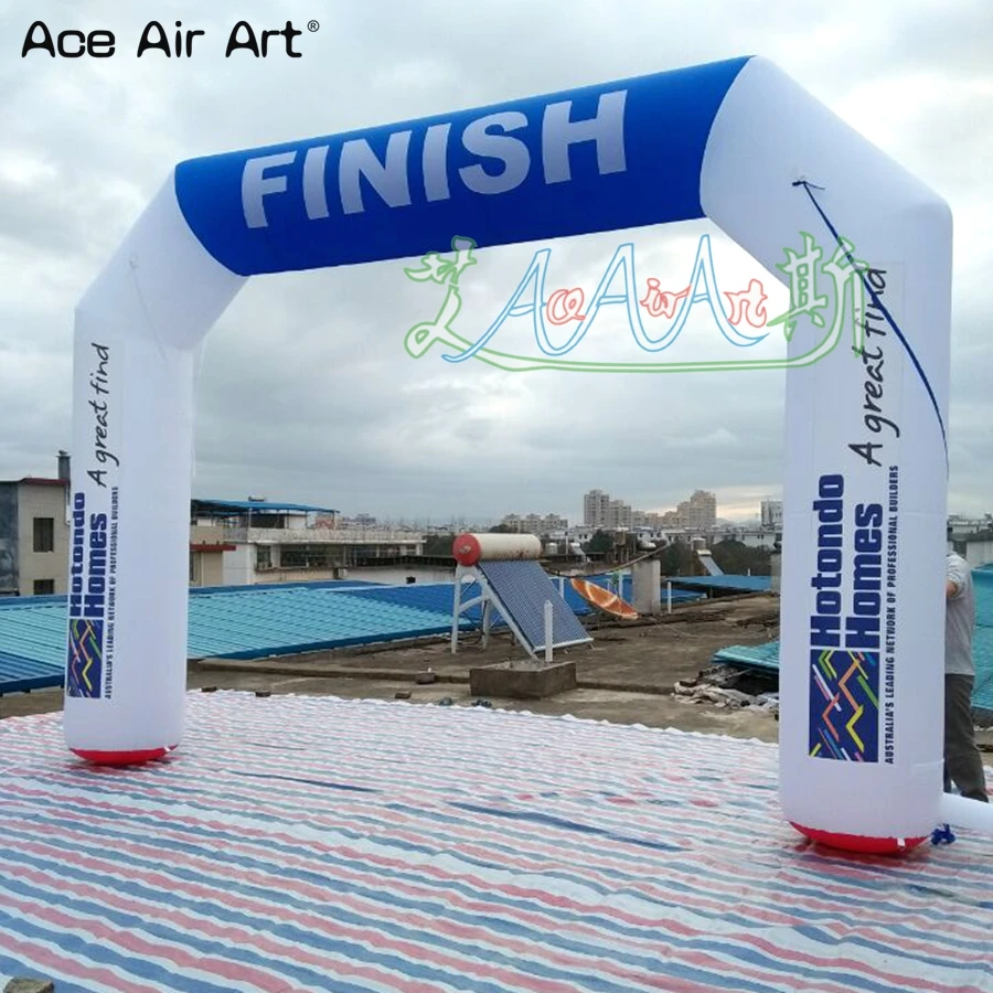 

High Quality Sport Inflatable Start Finish Line Race Arch Spacial Shaped by the Most Professional Supplier Ace Air Art