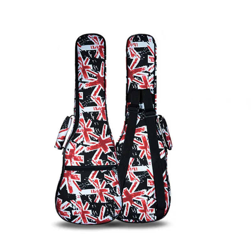 

Girl Gift Protable 23"24"inches concert ukulele case small bass guitar bag soft gig cover backpack durable shoulder with straps