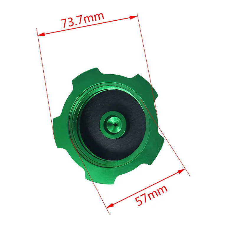 Алюминиевая крышка для бензинового бака для мотоцикла с ЧПУ, подходит для фототехники KLX110 TTR110, топливная газовая Крышка для квадроцикла, квадроцикла, грязевого велосипеда