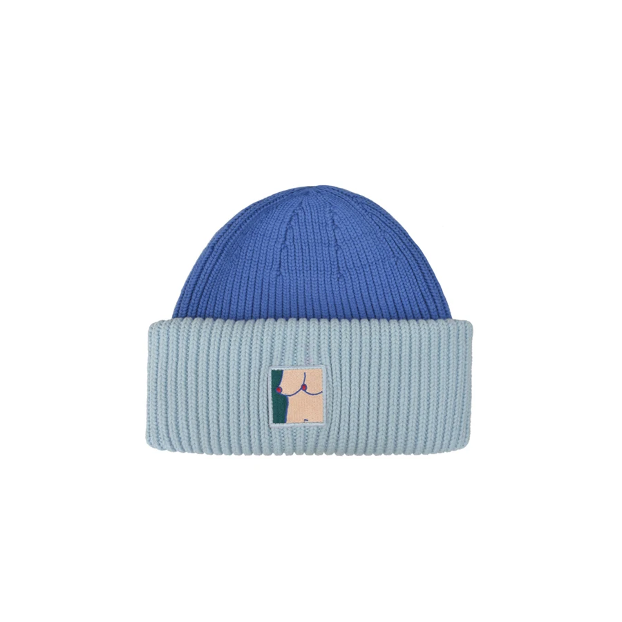 YIZISToRE Funny cotton knitted couple caps with originally designs (FUN KIK)