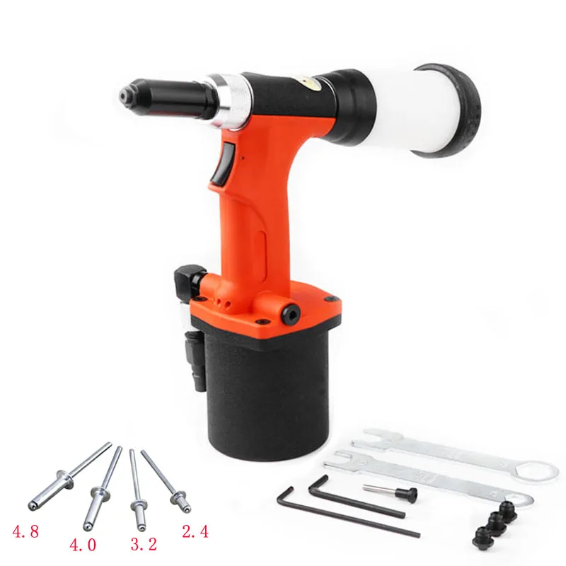 2.4/3.2/4.0/4.8MM Industrial Air Riveters Automatic Pneumatic Rivets Gun Air Riveter Gun Tool Pneumatic Hydraulic Rivet Gun