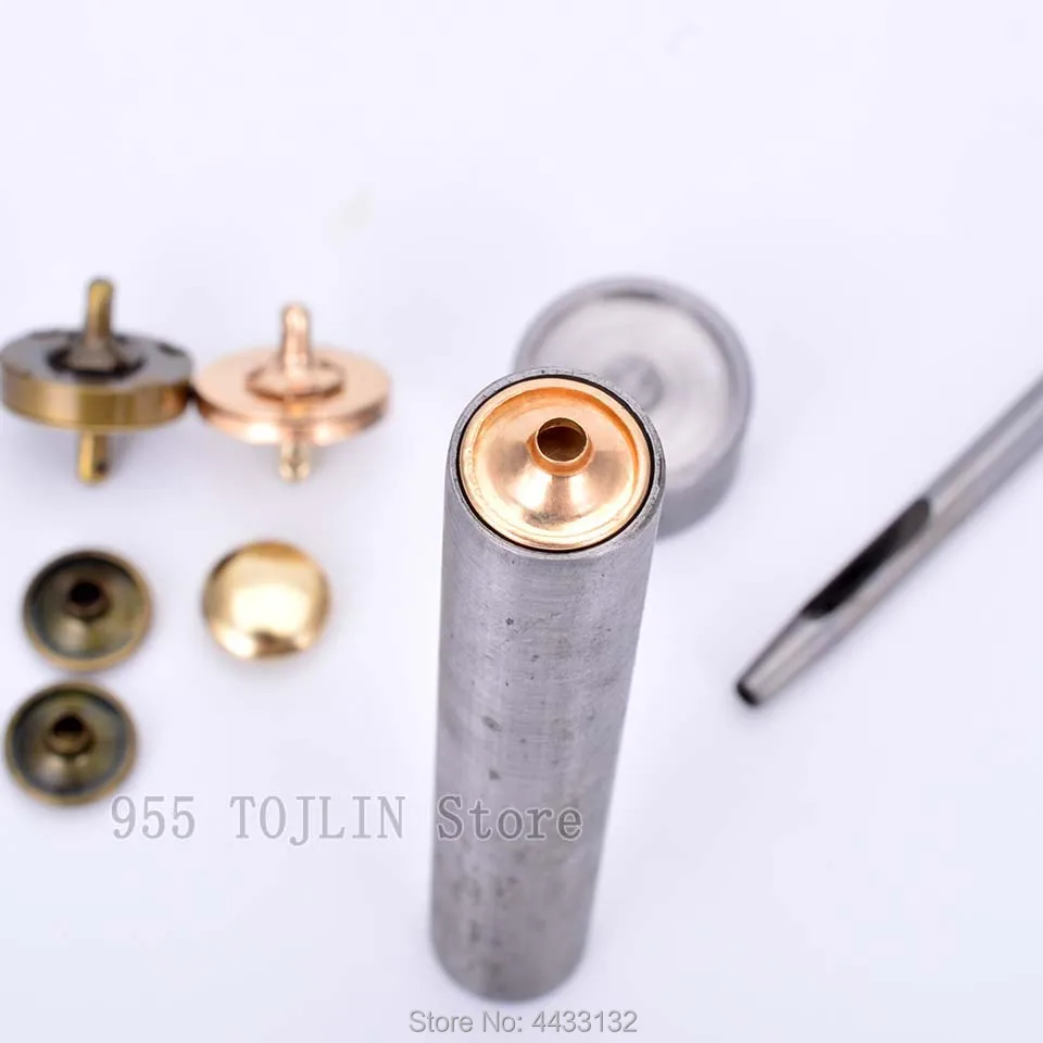 J-14mm18mm Magnetic snap fasten Leather Craft mould Snap Fastener Buttons Installation Tool Hand Punch Tool DIY Accessories