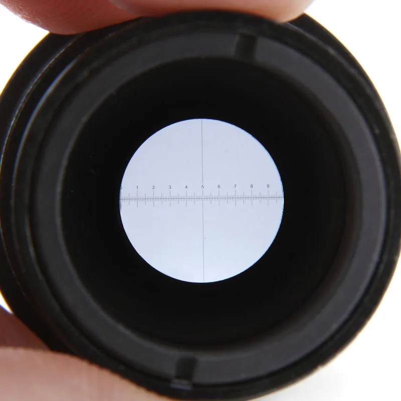 2PCS WF10X With Reticle Microscope Eyepieces for Stereo Microscope Wide Field 22mm High View Eyepiece Lens Ocular Accessories