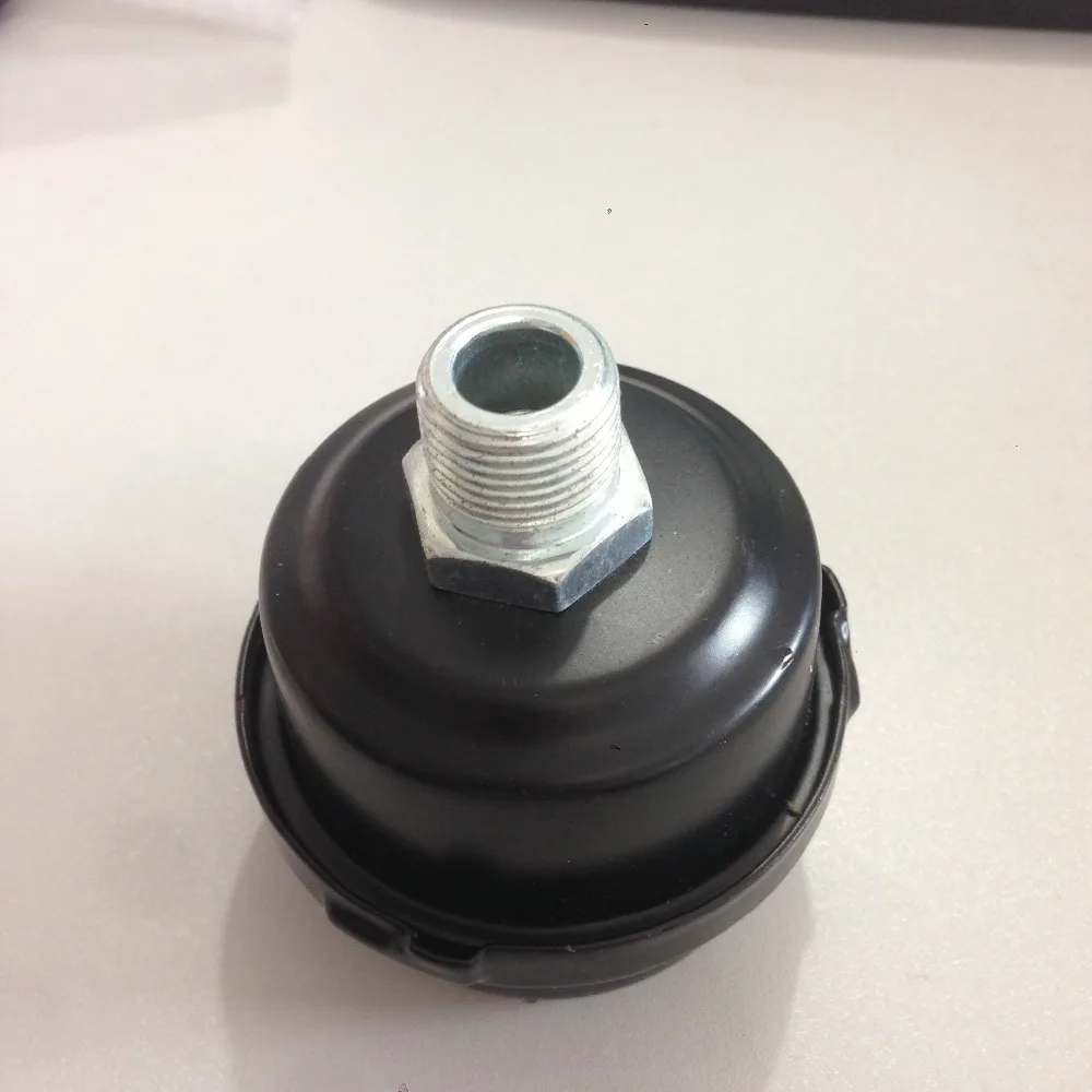 3/8 "bsp 16mm rosca macho diâmetro compressor de ar filtro de metal