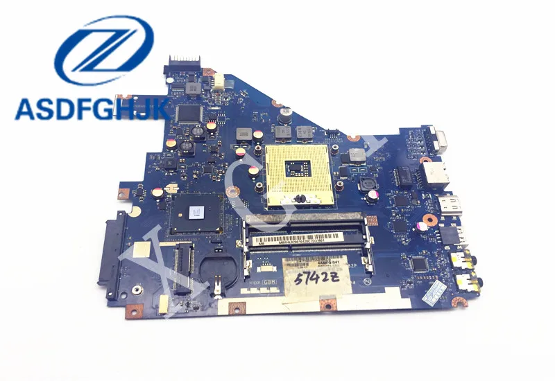 

laptop Motherboard MBRJW02001 For Acer FOR Aspire 5742 5733 5733Z Motherboard 3JMFG Q5WP2 PEW71 LA-6582P 100% Fully Tested