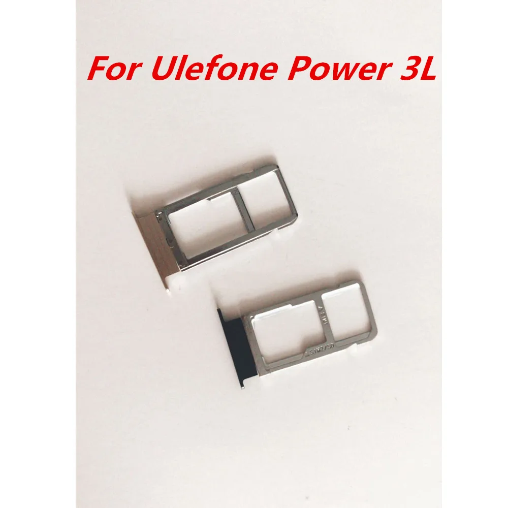 Voor Ulefone Power 3L Nieuwe Originele SIM Card Slot Kaart TF Lade Houder Adapter Vervanging Voor Ulefone Power 3L 6.0 inch Mobiele telefoon