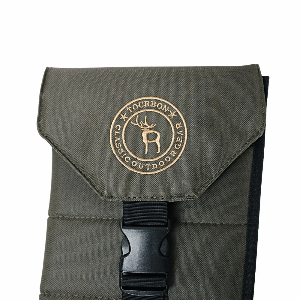 Tourbon Hunting Gun Accessories Air Gun Slip Gun Padded Bag Protection Case Foldable 600D Nylon Carrier Shooting 125cm