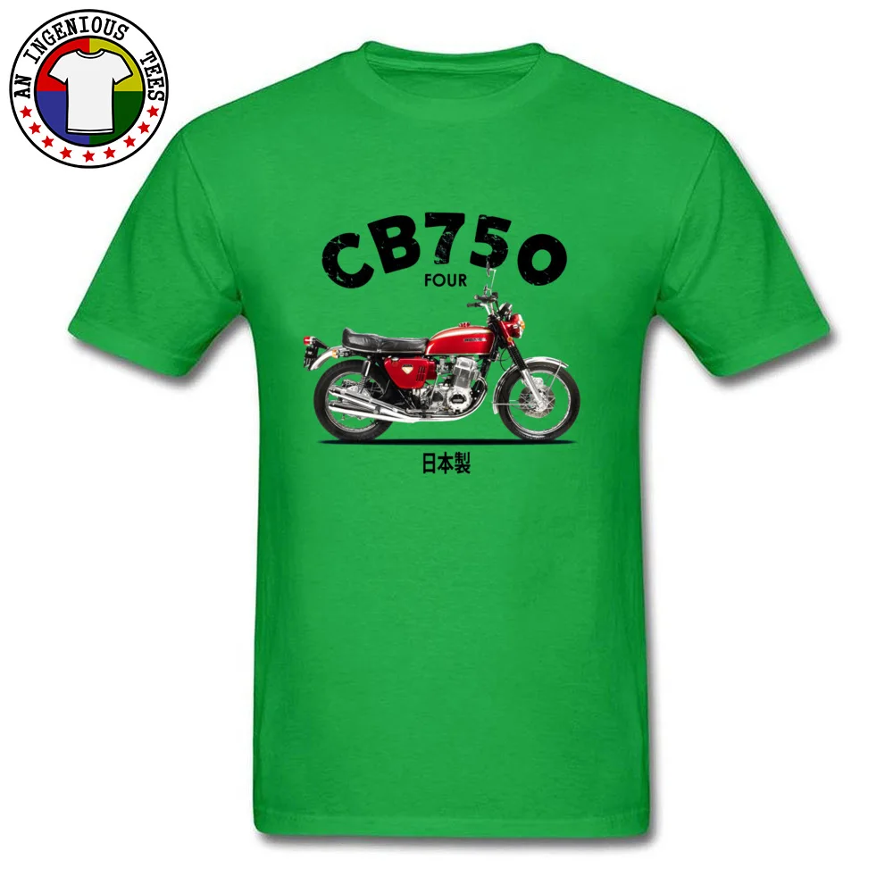 Vintage Motorcycle CB750 1970 Design New Tshirts Japanese Motorcycle Love Day 100% Cotton T-Shirt Normal Men\'s Clothing