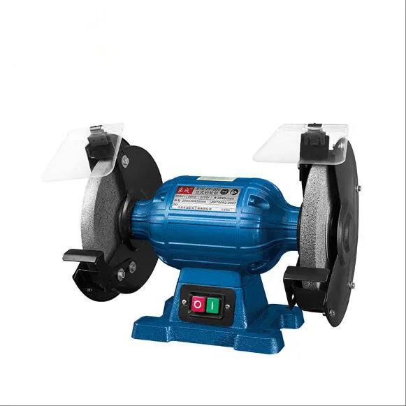 Bench Grinder Industrial Electric Grinding Machine Small Table Knife Sharpener 3 Phase Vertical Stone Milling Machine S3E-FF-250